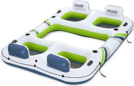 BESTWAY אי מתנפח צף כולל 4 מושבים לים ולבריכה סדרת HydroForce דגם 43957 מבית Bestway
