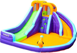 Doctor Dolphin מתנפח מים עם שתי מגלשות W83006 מבית Doctor Dolphin