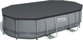 BESTWAY כיסוי לבריכה אולטרה אובלית 488*305*107 70107 מבית BESTWAY