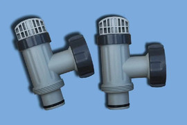INTEX זוג ברזי הברגה לבריכת אולטרה של אינטקס בקוטר 50 סמ 10747זוג מבית INTEX