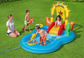 BESTWAY בריכה מתנפחת לילדים המערב הפרוע 264*188*140 סמ 53118 מבית BESTWAY