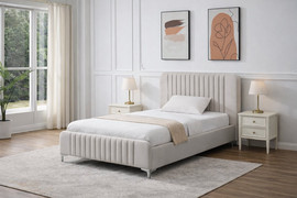 BED CITY מיטה וחצי לילדים דגם אולימפוס שמנת