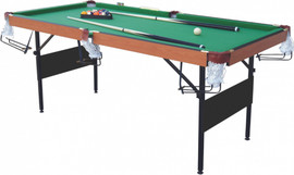Energym שולחן ביליארד מתקפל 6 פיט חצי מקצועי דגם B9172 B9160