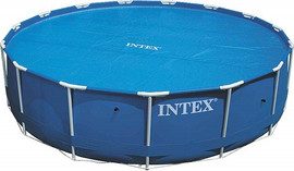 INTEX כיסוי סולארי לבריכה בקוטר 366 ס''מ דגם INTEX 28012