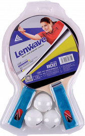 Lenwave סט מחבטים וכדורים לפינג פונג LENWAVE