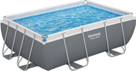 BESTWAY בריכה מלבנית 282X196X84 כולל משאבת פילטר Bestway 56629