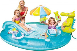 INTEX בריכת פעילות לילדים דגם תנין INTEX 57165