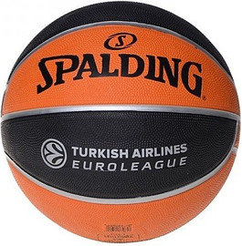 Spalding כדור כדורסל ספולדינג יורוליג גומי גודל 7 SPALDING TF150