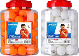 Lenwave דלי 60 כדורי פינג פונג 1 כוכב לשולחן טניס LENWAVE
