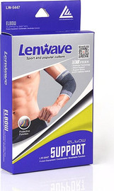Lenwave זוג מגני מרפק שרוולים אלסטיים תומכי מרפק LENWAVE