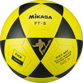 Mikasa כדור כדורגל מיקסה MIKASA FT5 מיקאסה צהוב שחור