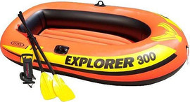 INTEX סירה מתנפחת ל 3 אנשים 300 Explorer דגם INTEX 58332