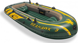 INTEX סירת גומי מתנפחת 3 SEAHAWK דגם INTEX 68349