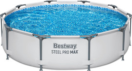 BESTWAY בריכה עגולה בסטוואי 305X76 ס''מ Bestway MAX 56408 *כולל משאבת פילטר ומסנן*