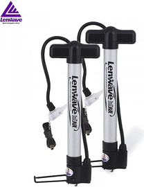 Lenwave משאבה ידנית לניפוח כדורים ואופניים LENWAVE