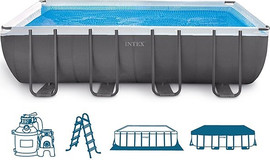 INTEX בריכה מלבנית אינטקס 549X274X132 דגם INTEX ULTRA XTR 26356
