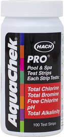 AquaChek 100 סטיקים מקלות לבדיקת מי הבריכה AquaChek Pro