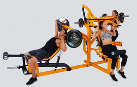 Powertech מולטי טריינר ל- 3 מתאמנים דגם WB-MS-Y מבית POWERTEC
