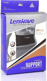 Lenwave חגורת בטן - תומך בטן מרופד מקצועי LENWAVE