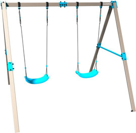 HUDORA מתקן נדנדה לילדים VARIO SWING זוגי HUDORA גרמניה