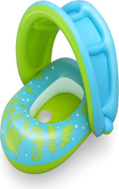 BESTWAY סירת פעוטות עם גגון בסטוואי ירוק Bestway 34091