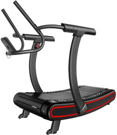 Sportime מסלול ריצה מקצועי מעוקל המדמה ריצה באוויר 8 דרגות התנגדות מגנטית SPORTIME