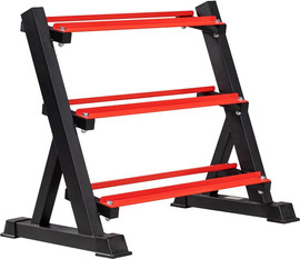 Sportime סטנד למשקולות מעמד למשקולות יד 3 קומות SPORTime