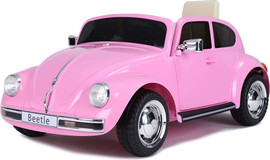 TOYS&MORE מכונית ממונעת חיפושית לילדים 12V כולל שלט BOBTOYS