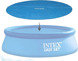 INTEX כיסוי סולארי לחימום המים לבריכה עגולה אינטקס בקוטר 244 ס”מ 28010 INTEX