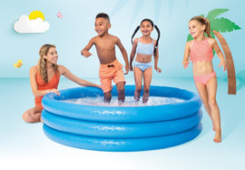 INTEX בריכה אינטקס לילדים 3 קומות 168X38 ס''מ INTEX 58446