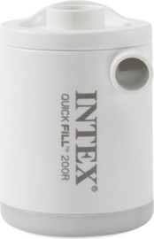 INTEX משאבת ניפוח מיני נטענת עם חיבור USB ותאורת LED אינטקס 66647 INTEX