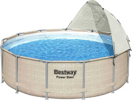 BESTWAY צילון צידי לבריכה עגולה מגודל 305-549 ס''מ בסטוואי BESTWAY 58681