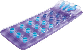 BESTWAY מזרון מתנפח בסטוואי 188X71 ס''מ לבריכה ולים סגול 43015 Bestway