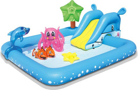 BESTWAY בריכת פעילות לילדים עם מזרקת מים בסט וואי BESTWAY 53052