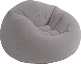 INTEX פופ מתנפח אפור אינטקס 107X104X68 ס''מ INTEX 68579