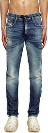 DIESEL גינס דיזל D-Strukt 068RZ גברים - דיזל - Blue