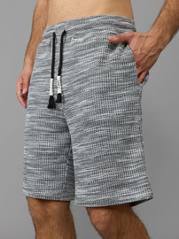 elixir מכנס קצר אליקסיר Knitted Waffle גברים - אליקסיר - Black