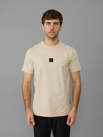 elixir חולצת טישירט קצרה אליקסיר Nylon Patch גברים - אליקסיר - Beige