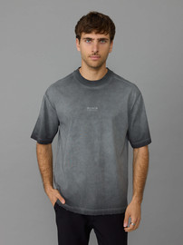 elixir חולצת טישירט קצרה אליקסיר Washed גברים - אליקסיר - Grey