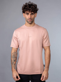 elixir חולצת טישירט קצרה אליקסיר Center Classic Logo גברים - אליקסיר - Pink