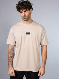 elixir חולצת טישירט קצרה אליקסיר Back Print גברים - אליקסיר - Beige