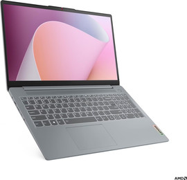 Lenovo מחשב נייד Lenovo SLIM 3 | Core 3 N355 | 128GB UFS | 8GB RAM | 15.6" FHD | Win11 | ARCTIC GRAY