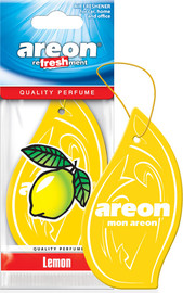 AREON עץ ריח דגם DRY בניחוח – Lemon מבית Areon מכיל 5 יח - AREON