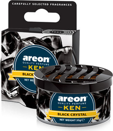 AREON פחית ריח דגם KEN בניחוח – Black Crystal מבית Areon - AREON