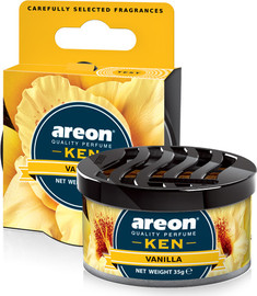 AREON פחית ריח דגם KEN בניחוח – Vanilla מבית Areon - AREON