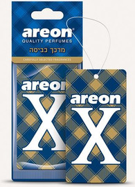 AREON עץ ריח AREON X – בניחוח Silver Linen מכיל 5 יח - AREON