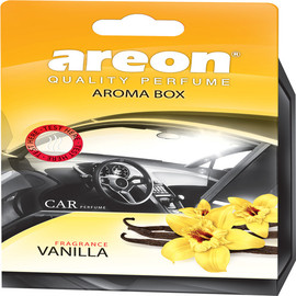 AREON מפיץ ריח דגם AROMA BOX בניחוח ונילה