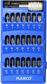 Kasco סט 22 ביטים S2 + מוביל ננעל * - KASCO