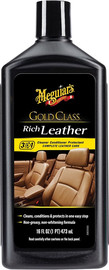 Meguiars מנקה ומשמר עור 473מל תחליב RICH LEATHER CLEANER