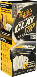 Meguiars קיט פלסטלינה 180גר SMOOTH SURFACE CLAY KIT